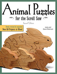 scroll saw wood puzzles patterns animal puzzle projects wooden woodworking book newly revised expanded books designs edition issuu second pigs